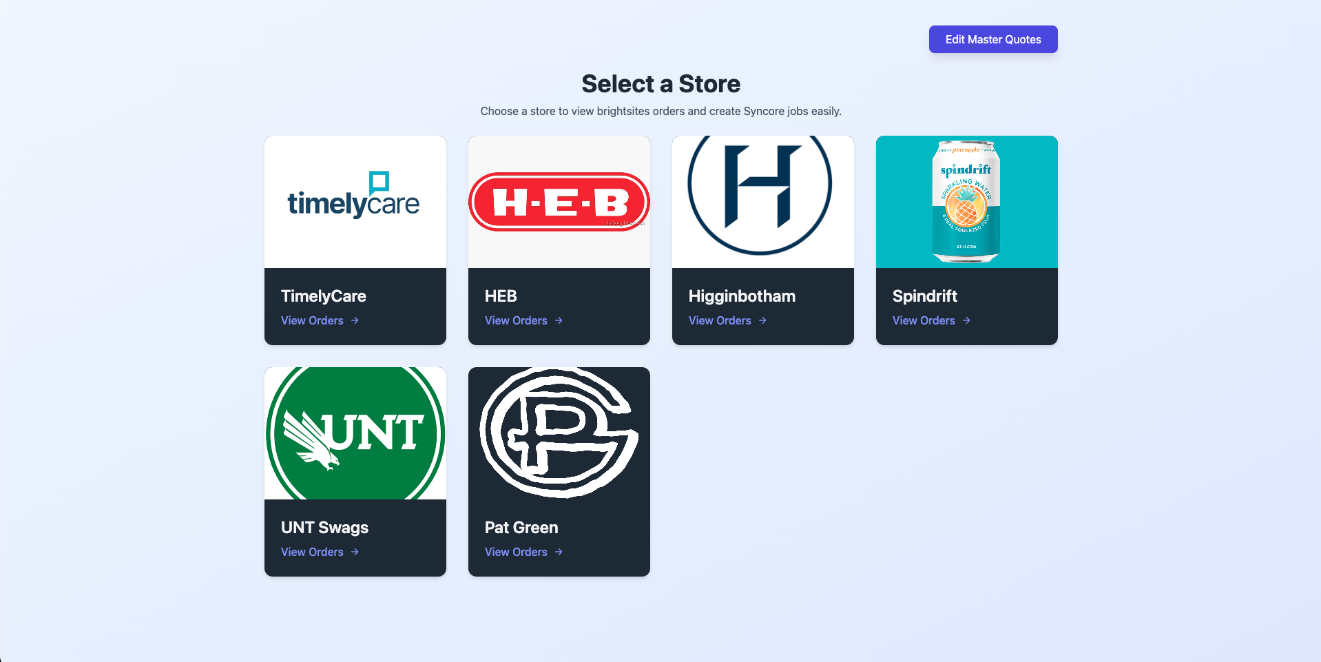 OrderMyGear Syncore Automation